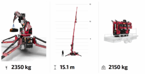 hoeflon spider crane c4e main specs