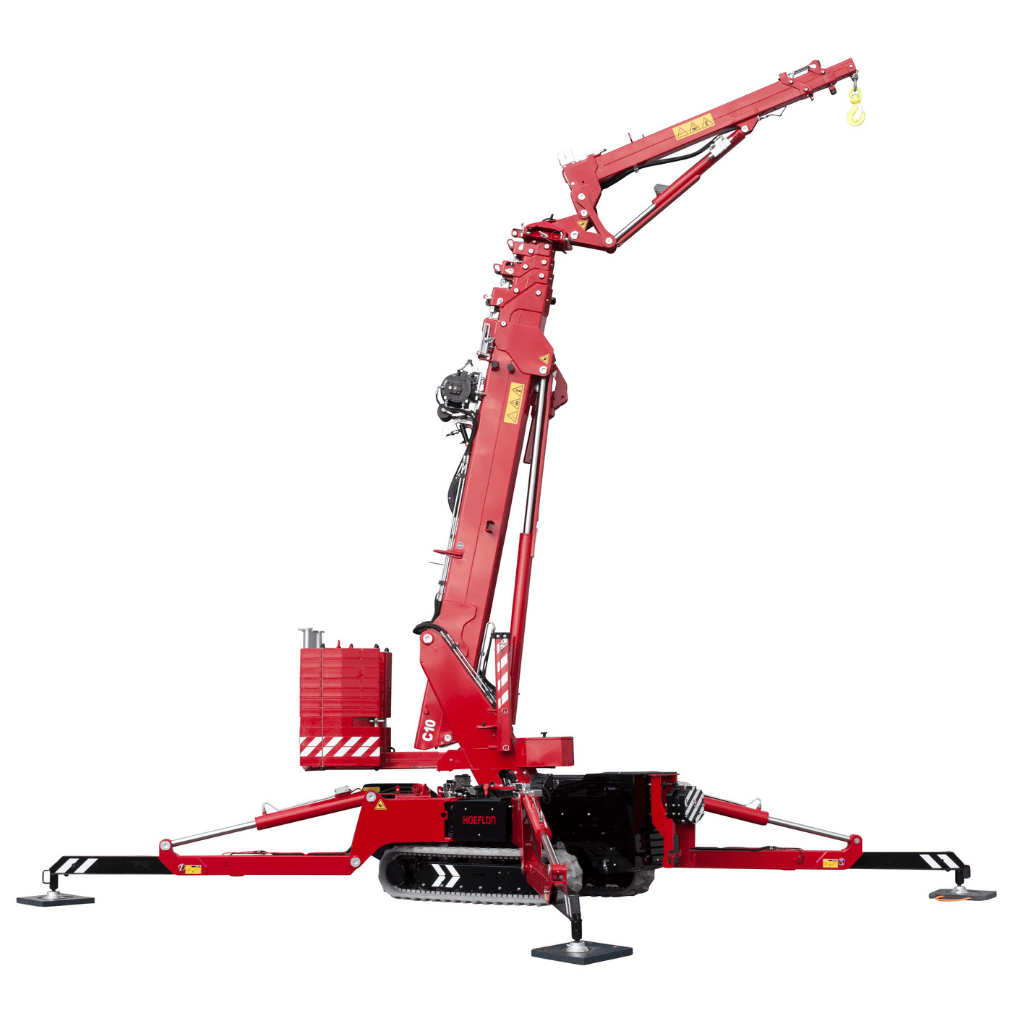 C10E 4 C1E hoeflon c10e compact spider crane