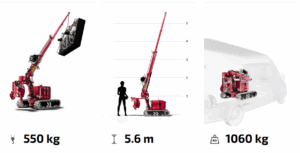 hoeflon c1e pick and carry crane specs