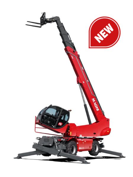 6.31 Tc 13 magni rth 6.31 tc rotating telehandler with tilting cab