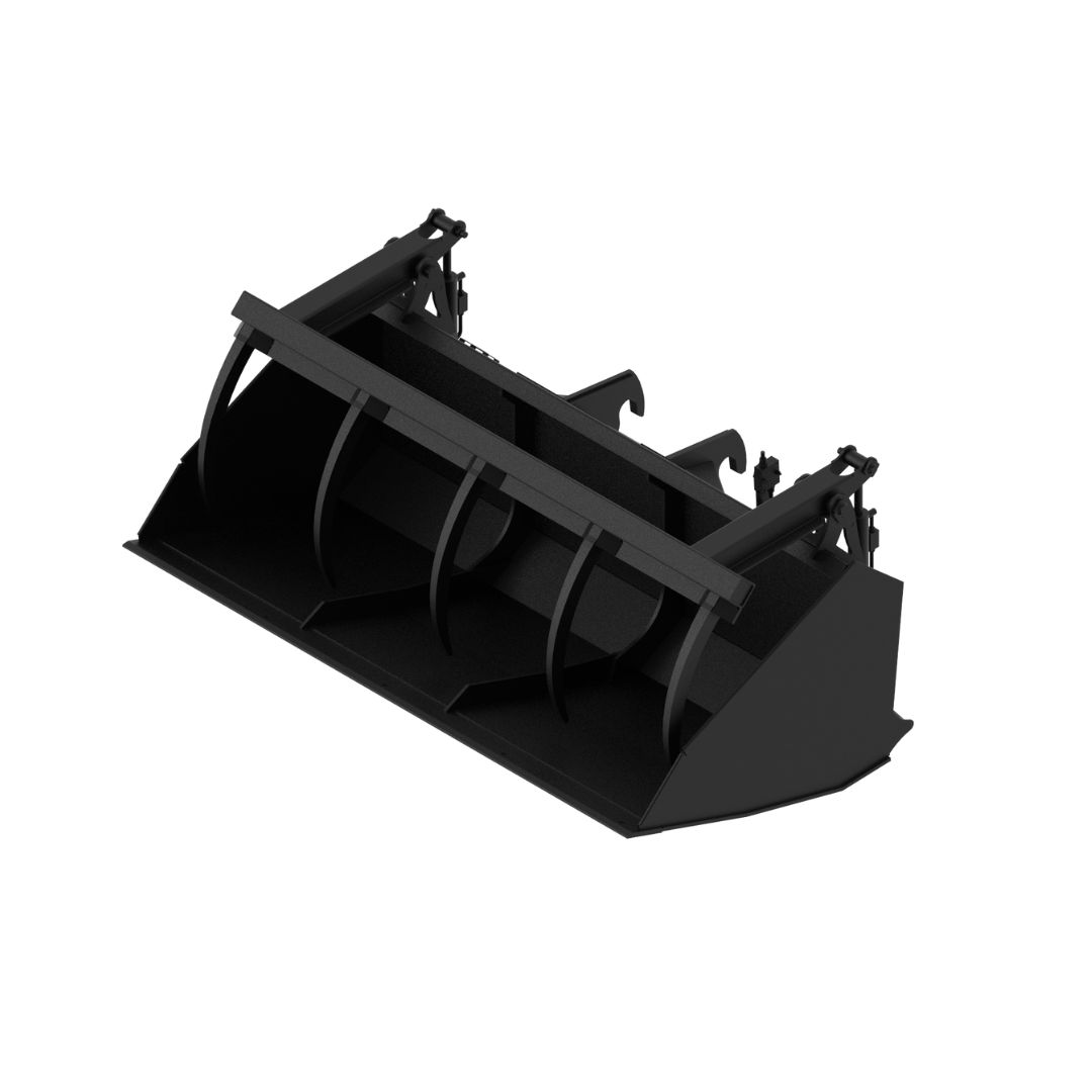 900 L Bucket With Grapple (Weld-On Edge) 6 bucket with grapple (with weld-on edge)